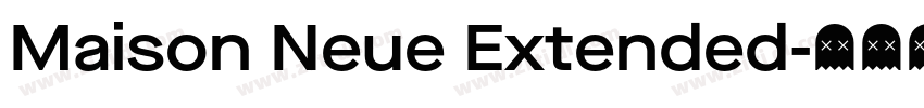 Maison Neue Extended字体转换